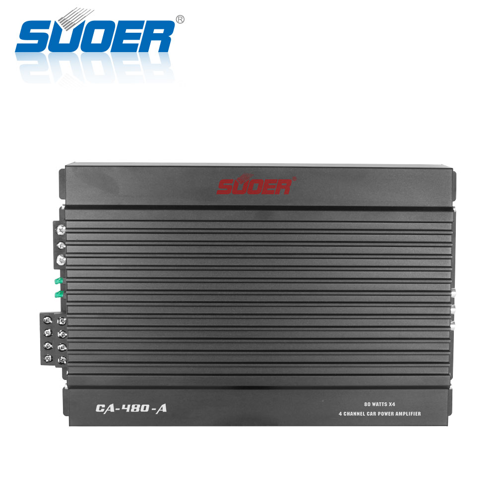 Suoer CA-480-A power amplifier car au